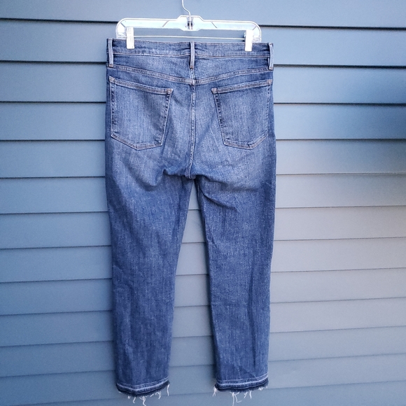 Frame Le Nouveau Straight Split Hem Jeans - Picture 4 of 6